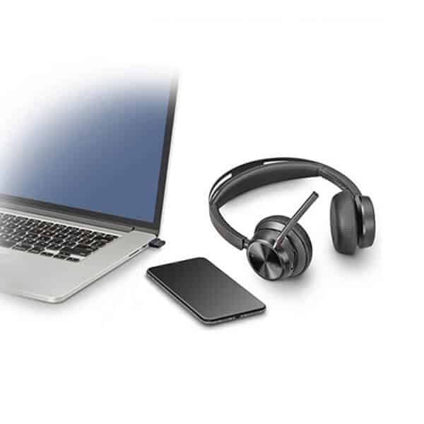 - Bluetooth Poly Thriiver Voyager Focus B825 Stereo Headset UC